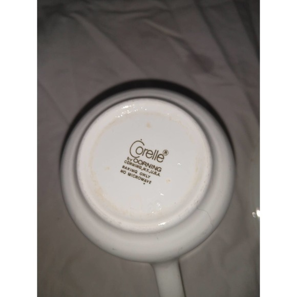 Corelle April yellow flower mugs and saucers (set of 4) - Picture 6 of 6